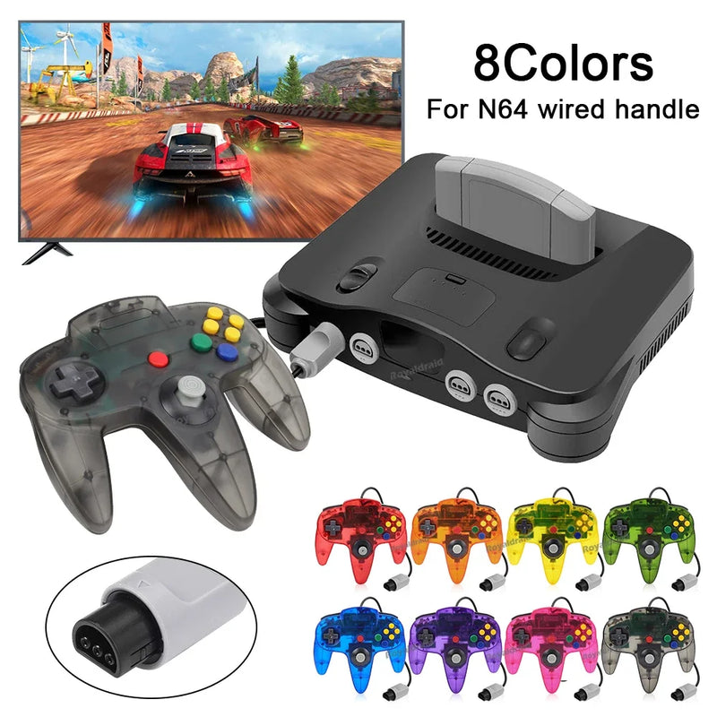 https://johnnywalkerelectronics.com › products › 8-colors-for-n64-controller-classic-wired-remote-control-gamepad-gaming-joystick-retro-video-game-system-for-n64-console-joypads