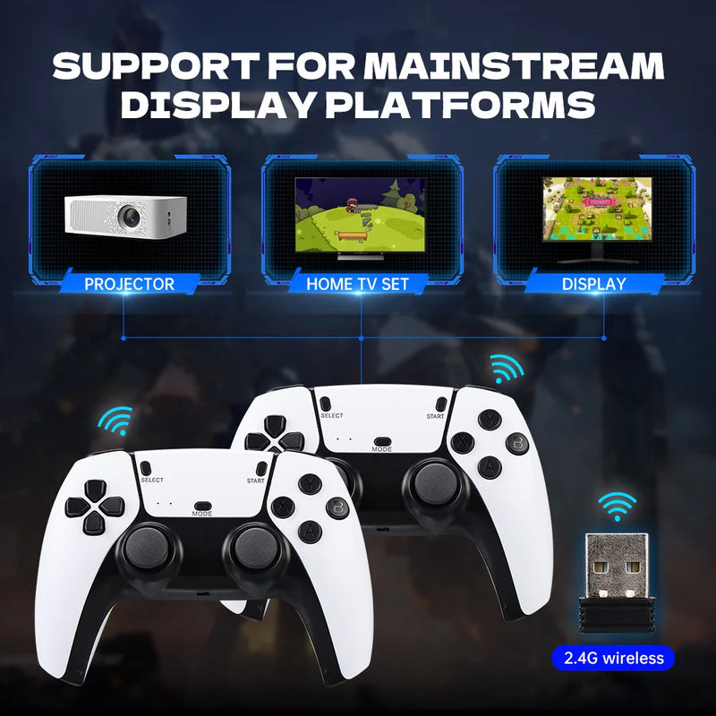https://johnnywalkerelectronics.com › products › m15-4k-game-stick-mini-retro-video-game-console-2-4g-wireless-gamepad-controller-handheld-game-console-128g-30000-games-hdmi-out