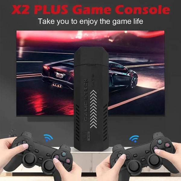 https://johnnywalkerelectronics.com › products › x2-plus-gd10-pro-4k-game-stick-3d-hd-retro-video-game-console-wireless-controller-tv-50-emulator-for-ps1-n64-dc-256g-128g-64g