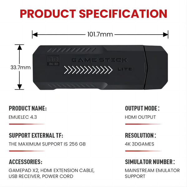 https://johnnywalkerelectronics.com › products › new-x2-plus-game-stick-4k-hd-video-game-console-2-4g-double-wireless-controller-game-stick-for-n64-psp-ps1-gba-2