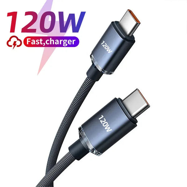 https://johnnywalkerelectronics.com › products › 120w-7a-type-c-to-type-c-cable-for-iphone-15-xiaomi-oneplus-mobile-phone-fast-charge-usb-c-cable-type-c-quick-data-charger-cords