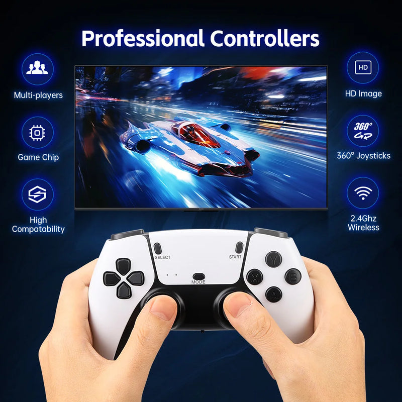 https://johnnywalkerelectronics.com › products › m15-4k-game-stick-mini-retro-video-game-console-2-4g-wireless-gamepad-controller-handheld-game-console-128g-30000-games-hdmi-out
