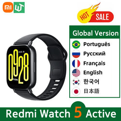 https://johnnywalkerelectronics.com › products › global-version-xiaomi-redmi-watch-5-active-2-display-up-to-18-days-of-battery-life-140-workout-modes-bluetooth-calling-5atm