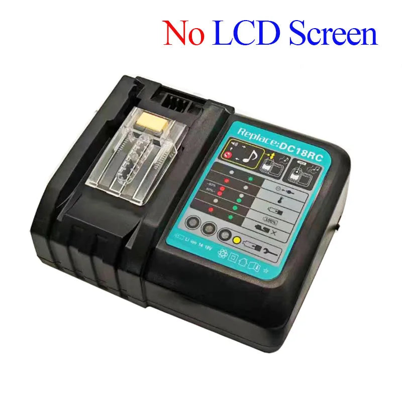 https://johnnywalkerelectronics.com › products › dc18rc-li-ion-battery-charger-for-makita-14-4v-18v-bl1830-bl1430-dc18rf-bl1815-bl1415-lxt400-bcl180w-dc18rd-dc18re-dc18sf-bl1860
