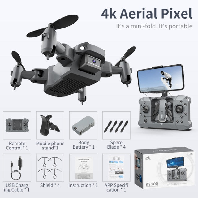 https://johnnywalkerelectronics.com › products › 4k-camera-hd-foldable-drones-quadcopter